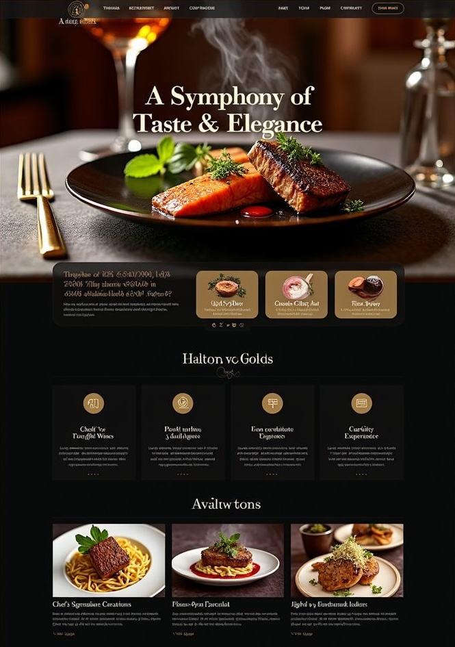 Wilma Restaurant Webdesign
